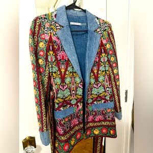Alice & Olivia patterned blazer